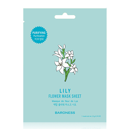 Baroness ,Lily Flower Mask Sheet,บาโรเนส,มาส์กดอกลิลลี่,Baroness Lily Flower Mask Sheetราคา,Baroness Lily Flower Mask Sheetรีวิว,Baroness Lily Flower Mask Sheetซื้อได้ที่